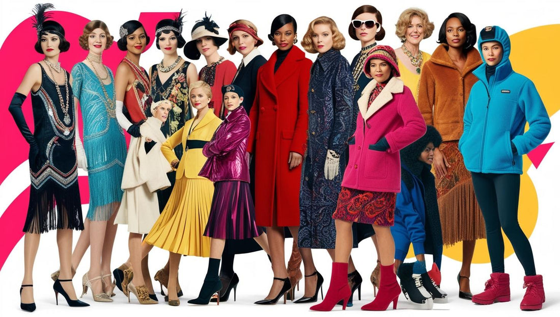 From Flappers to Fleeces: A Whirlwind Tour Through Contemporary Fashion History