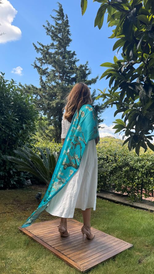 Turkish 100% Silk Scarf